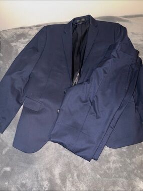 Ralph Lauren Dark Navy Kids Two-Piece Suit
